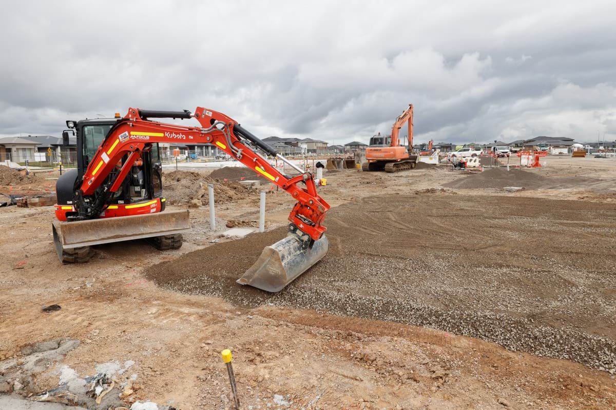 Thompsons West Primary School (interim name) – new school, site progress – April 2024