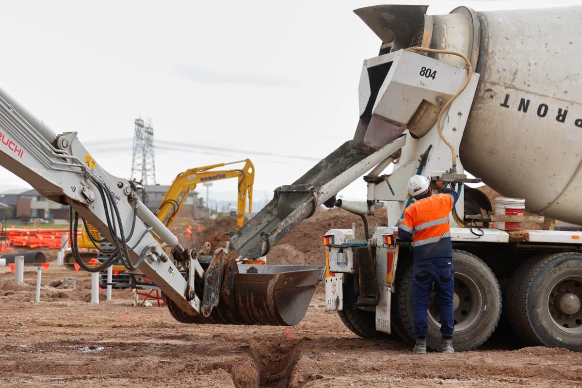 Thompsons West Primary School (interim name) – new school, site progress – April 2024