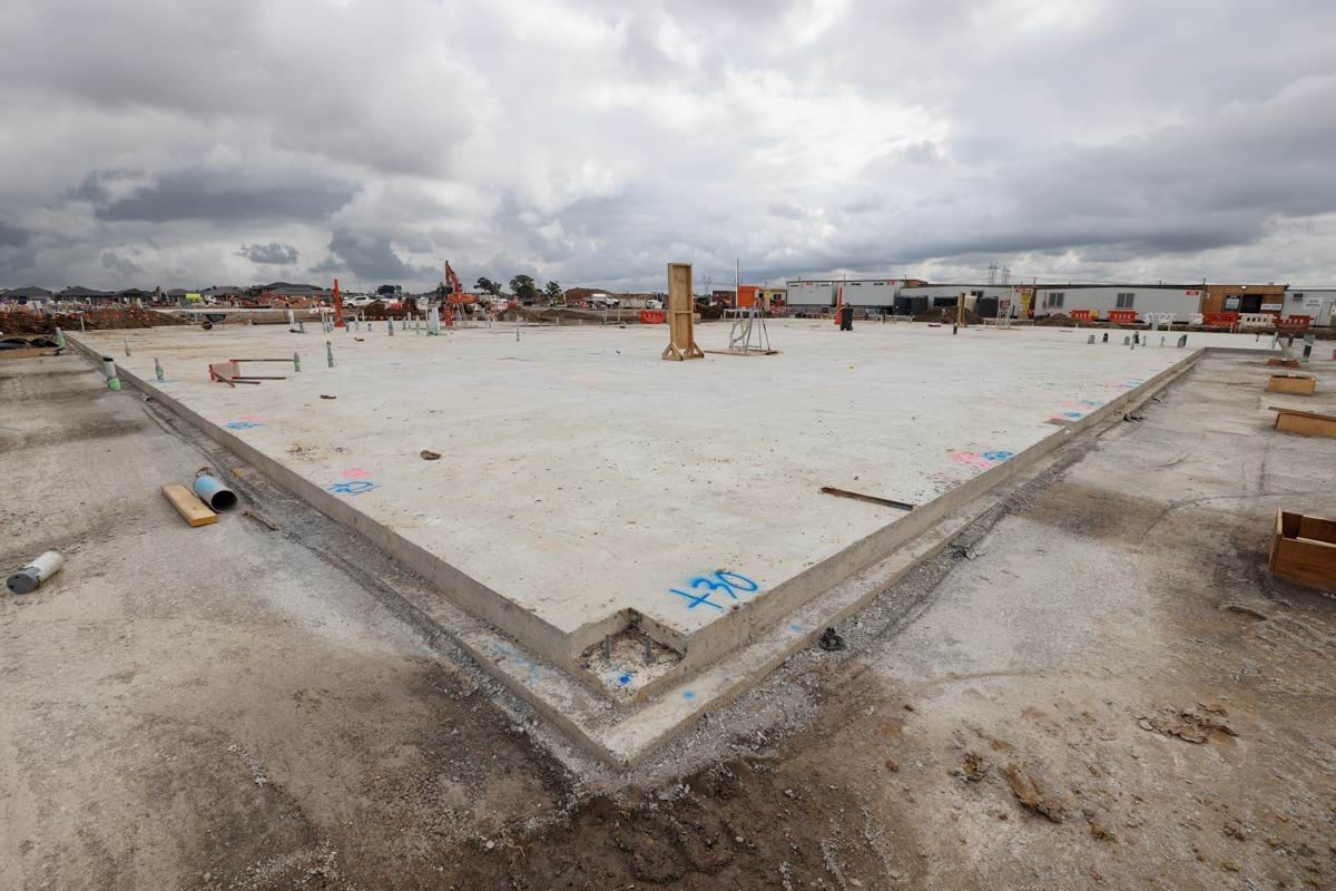 Thompsons West Primary School (interim name) – new school, site progress – April 2024