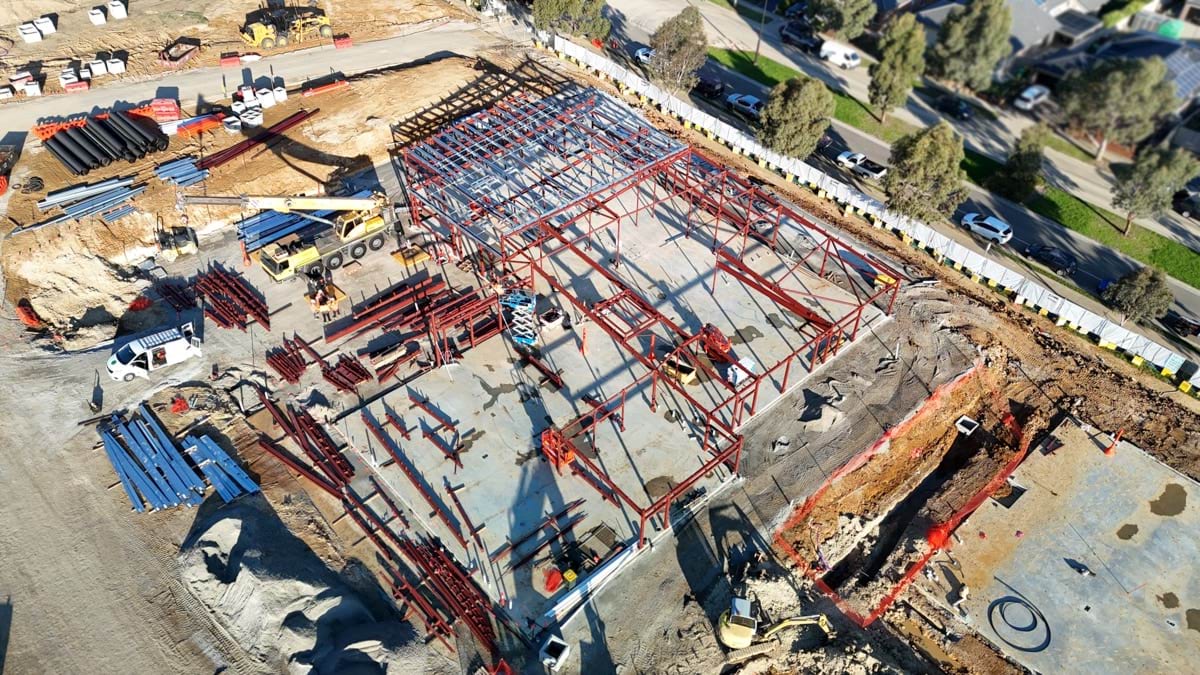 Pakenham North West Primary School (interim name) – new school, site progress – May 2024