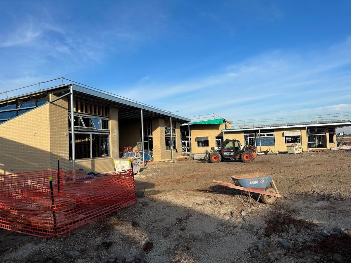 Riverdale North Primary School (interim name) – new school, site progress – May 2024