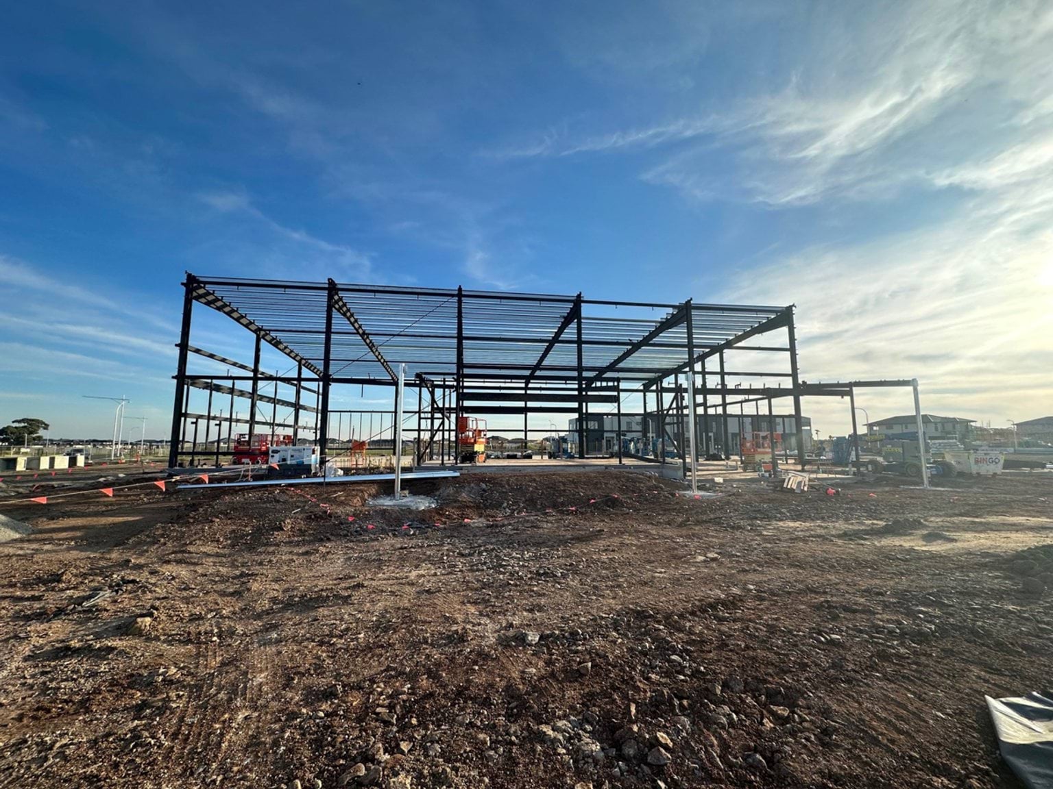 Riverdale North Primary School (interim name) – new school, site progress – May 2024