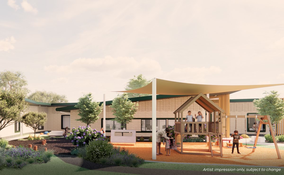 Western Autistic School - Upgrade and Modernisation, illustrated render