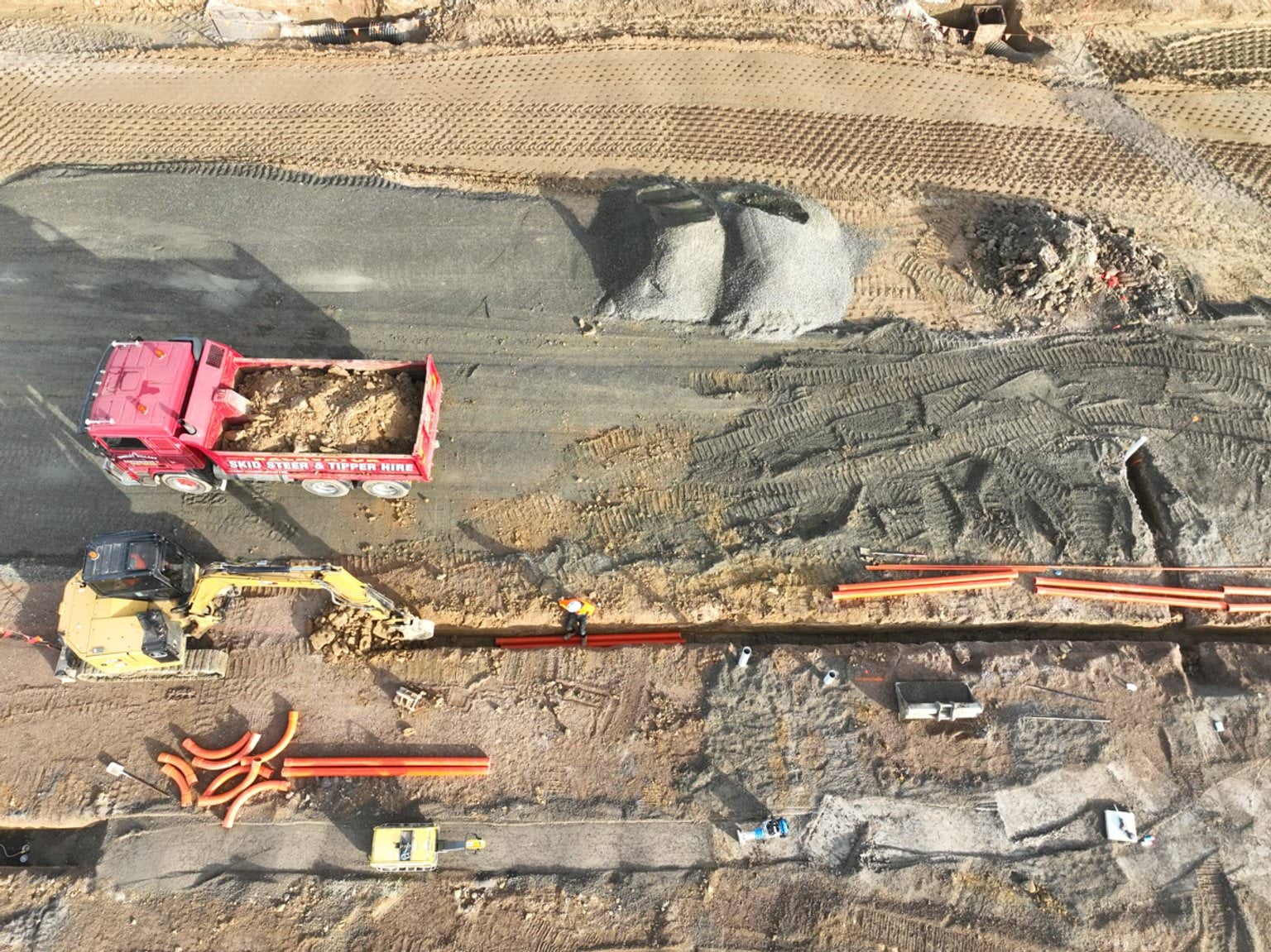 Clyde North Secondary School (interim name) – new school, site progress – May 2024