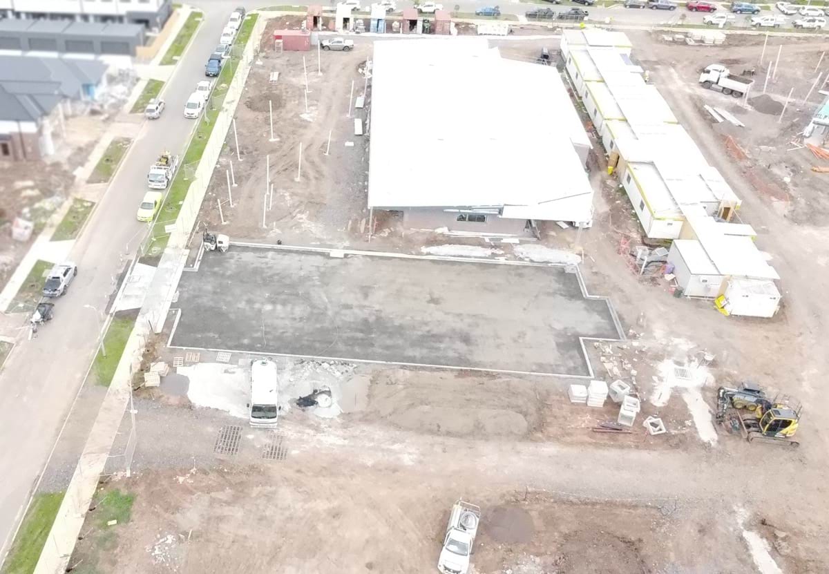 Riverdale North Primary School Kindergarten (interim name) – construction photos, site progress – May 2024