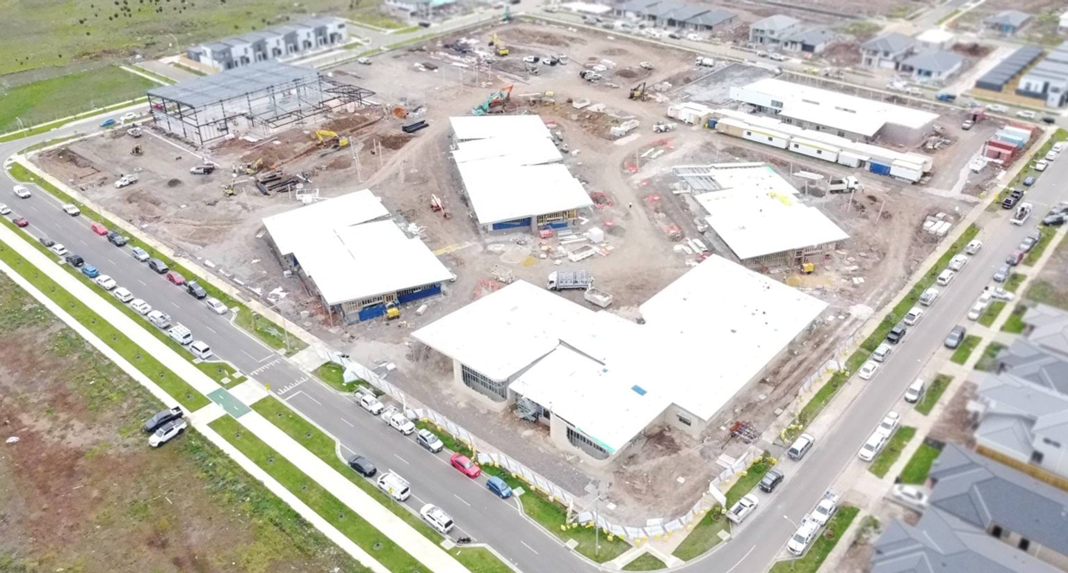 Riverdale North Primary School (interim name) – new school, site progress – May 2024