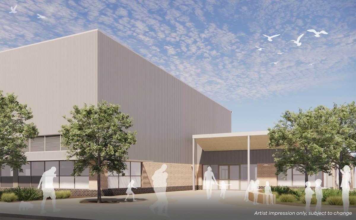 Clyde North Primary School (interim name) – illustrated render, Community hub