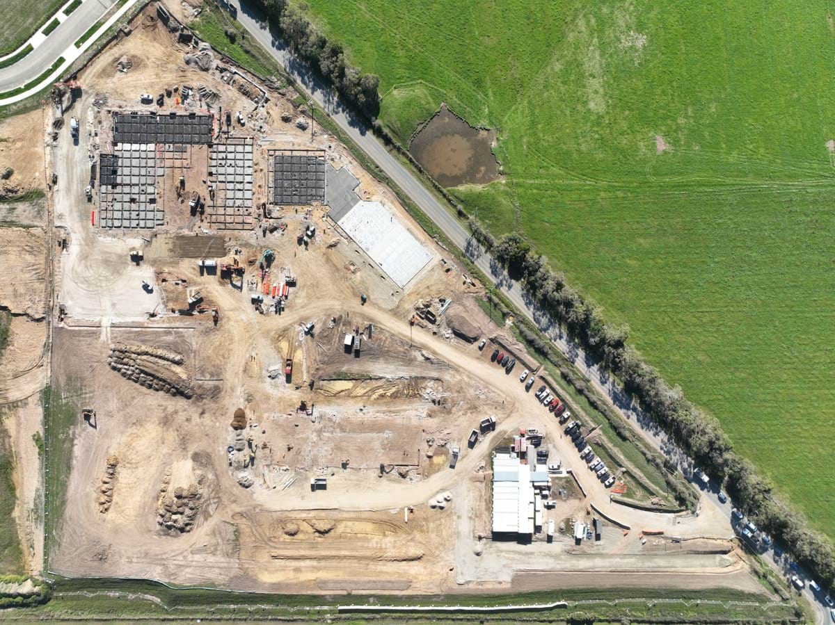 Clyde North Secondary School (interim name) – new school, site progress – June 2024