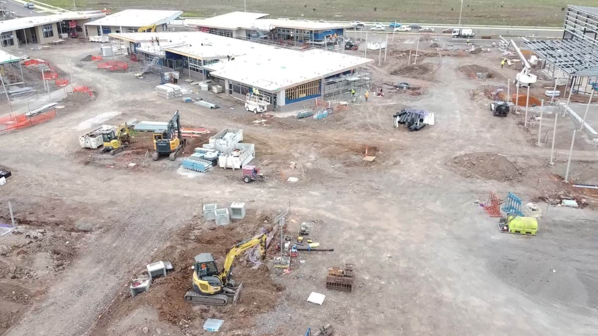 Riverdale North Primary School (interim name) – new school, site progress – June 2024