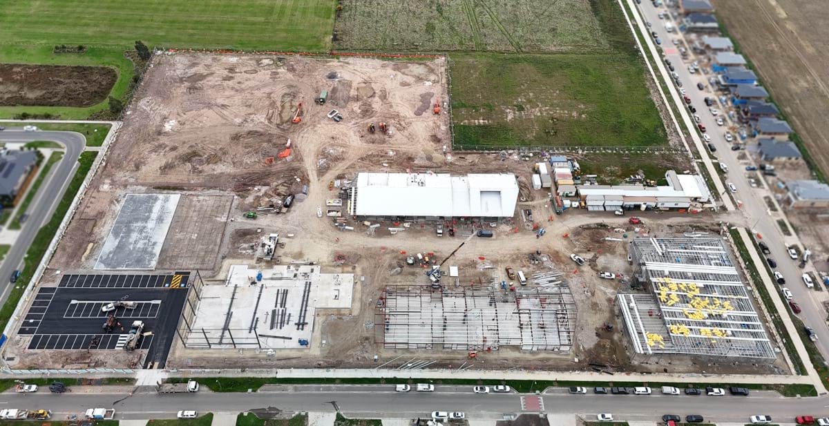 Thompsons West Primary School (interim name) – new school, site progress – June 2024