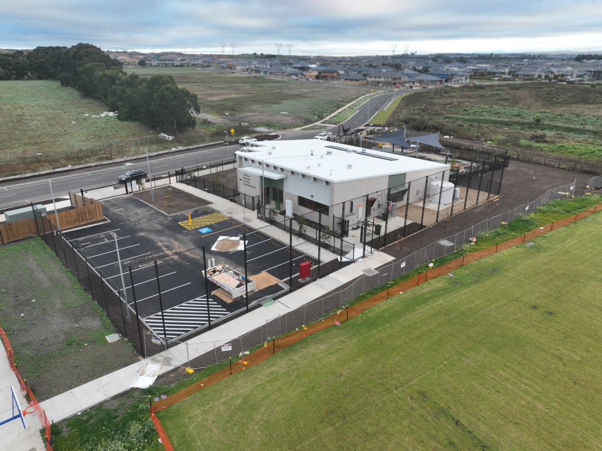 Topirum Primary School Kindergarten - kindergarten on a school site, site progress – June 2024