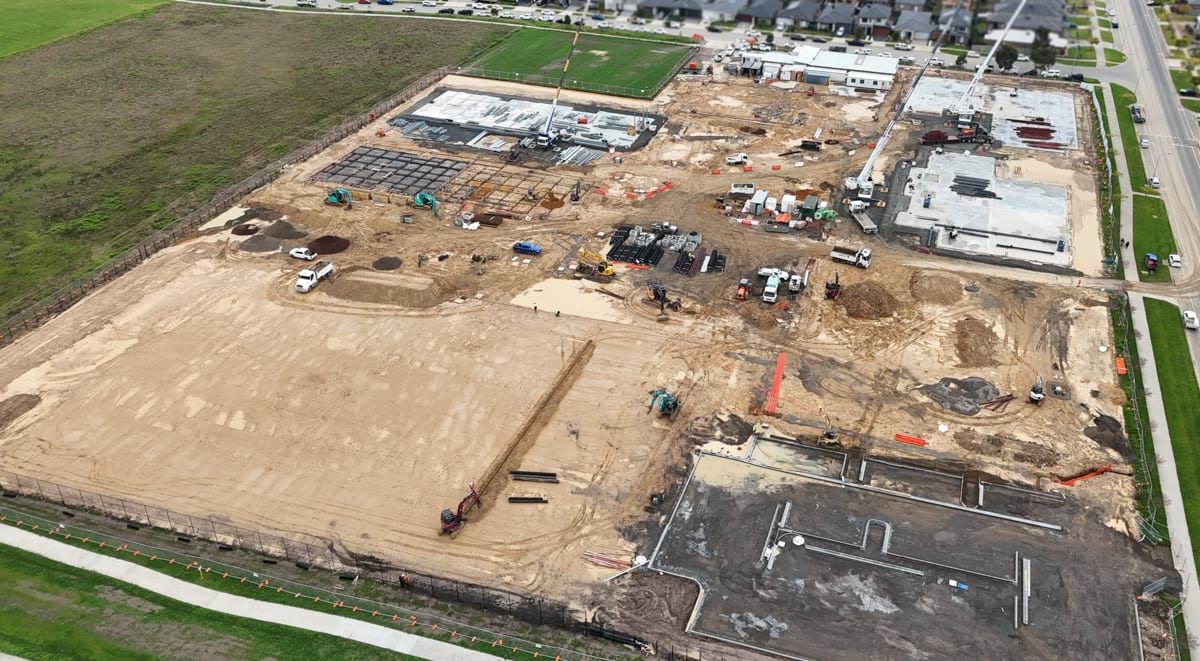 Clyde North Primary School (interim name) – new school, site progress – June 2024