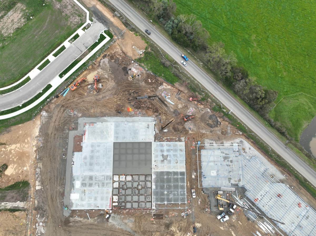 Clyde North Secondary School (interim name) – new school, site progress – June 2024