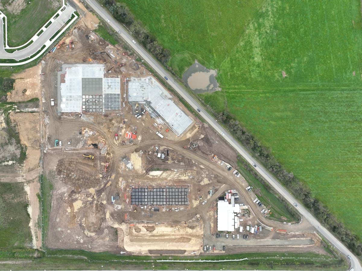 Clyde North Secondary School (interim name) – new school, site progress – June 2024