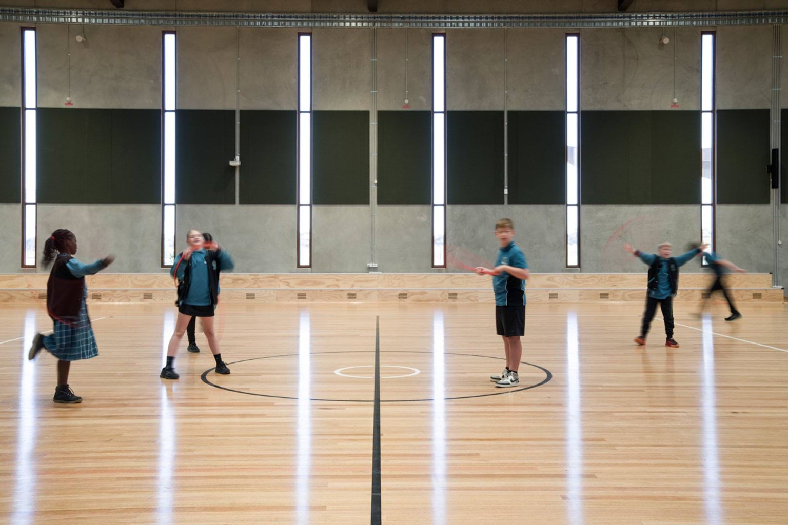 Binap Primary School – new school, completed school – gym