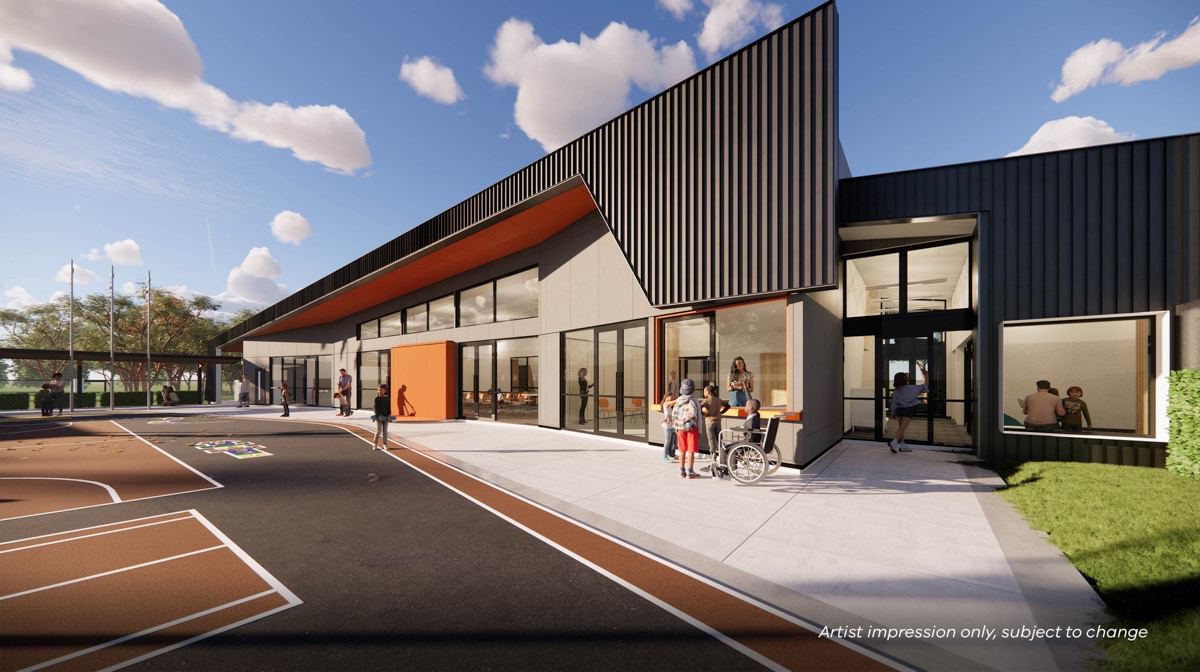 Mornington Special Developmental School – Upgrade and Modernisation, illustrated render