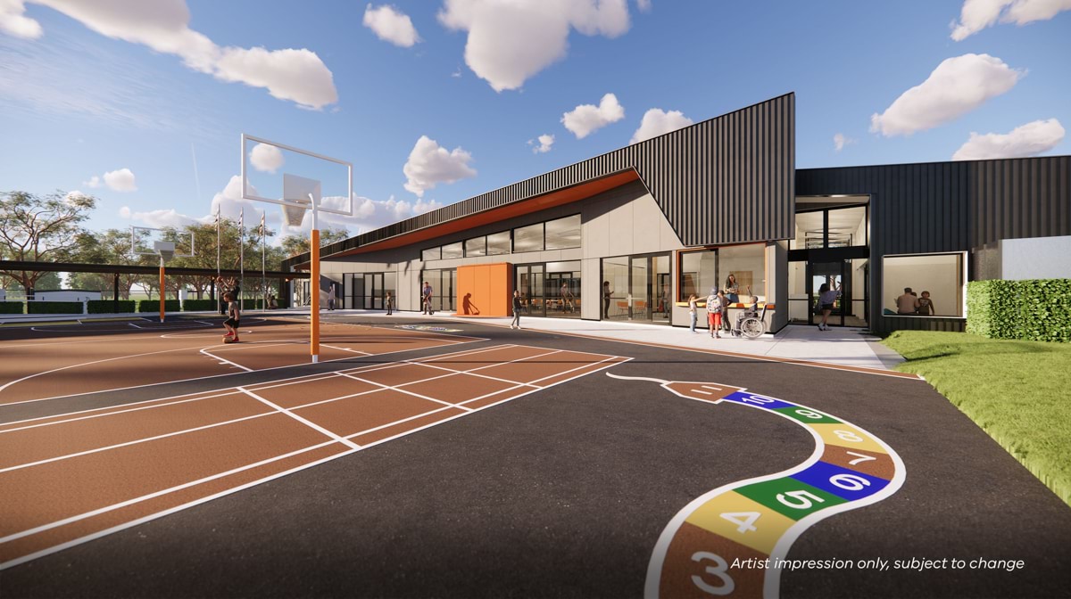 Mornington Special Developmental School – Upgrade and Modernisation, illustrated render