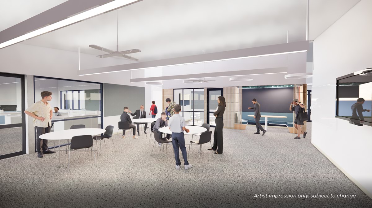 VSBA: Reservoir High School – Upgrade and Modernisation – Science and Technology building, collaboration space and seating nook