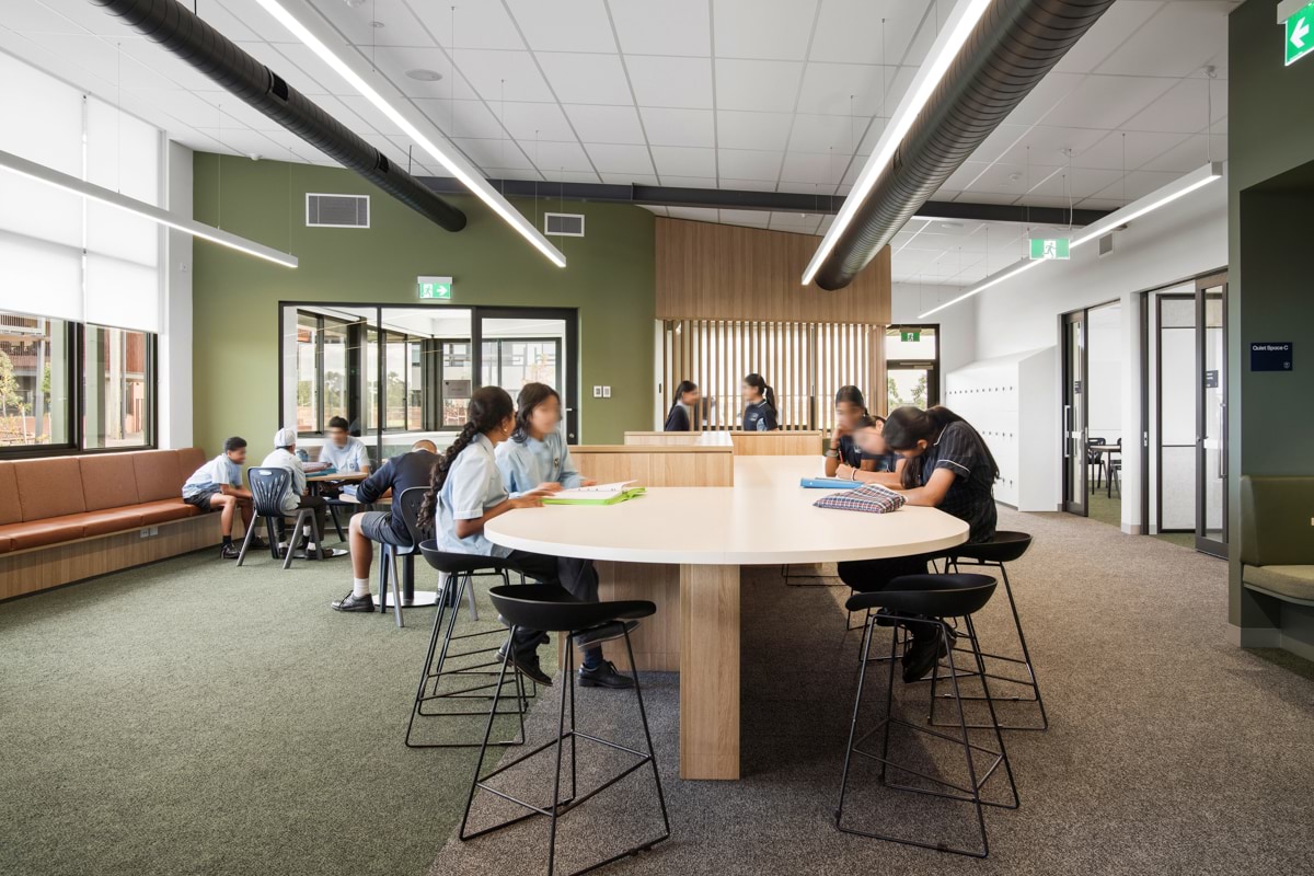 Yarrabing Secondary College - new school, completed school