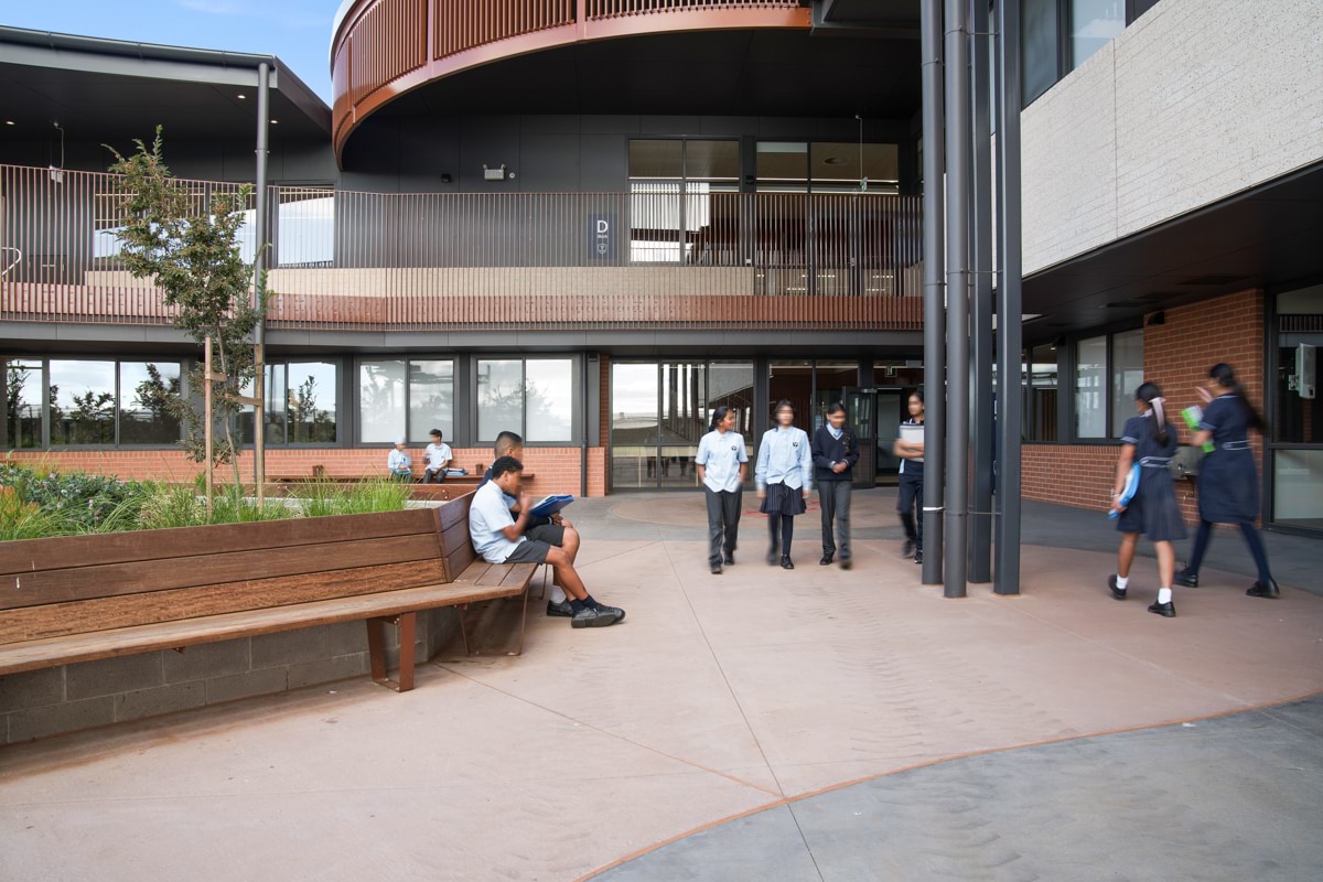 Yarrabing Secondary College - new school, completed school