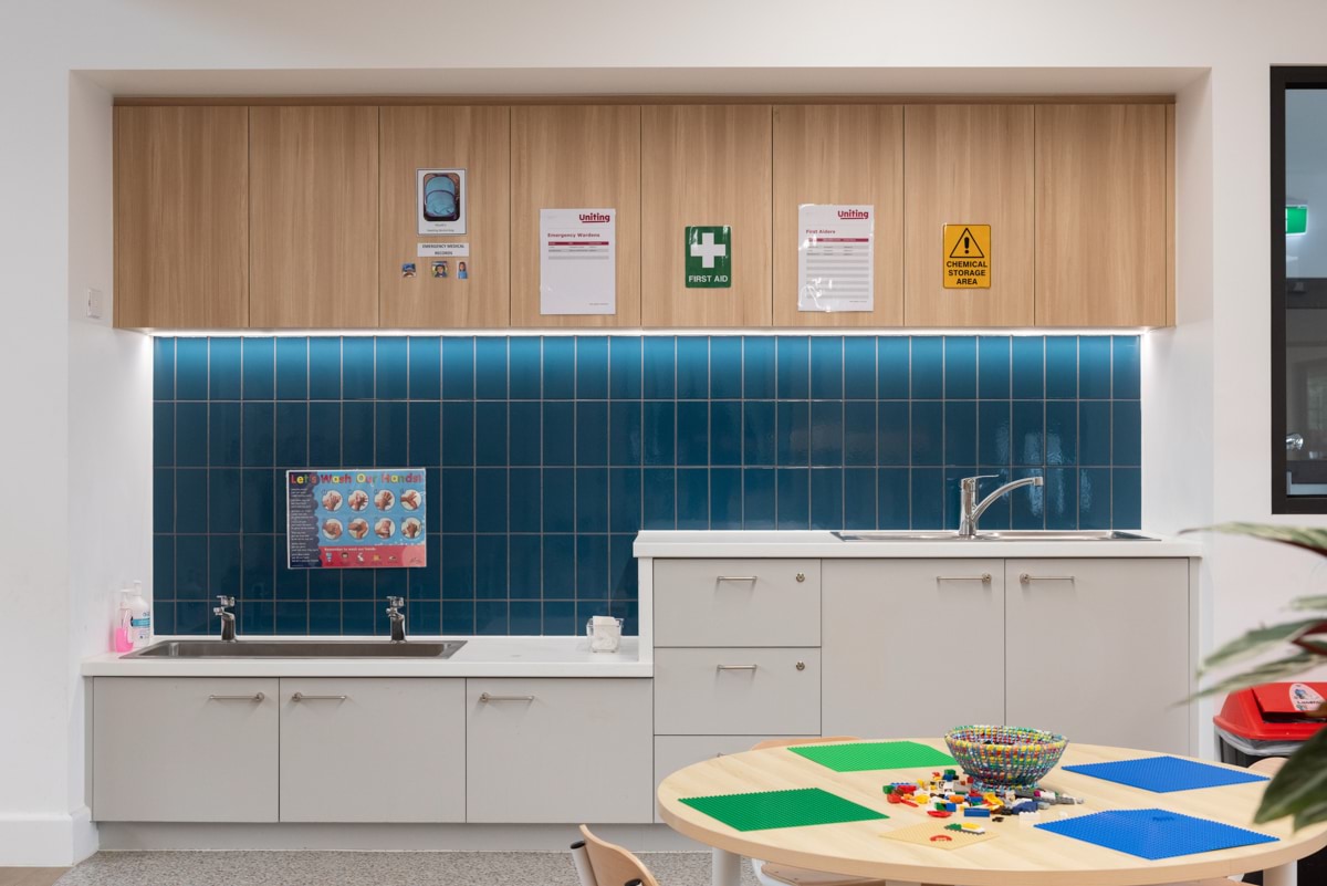 Willmott Park Uniting Kindergarten – kindergarten on a school site, completed project