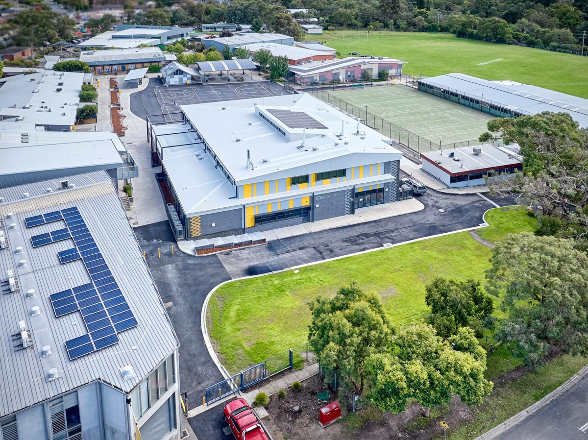 Completed upgrade of Ringwood Secondary College STEAM building