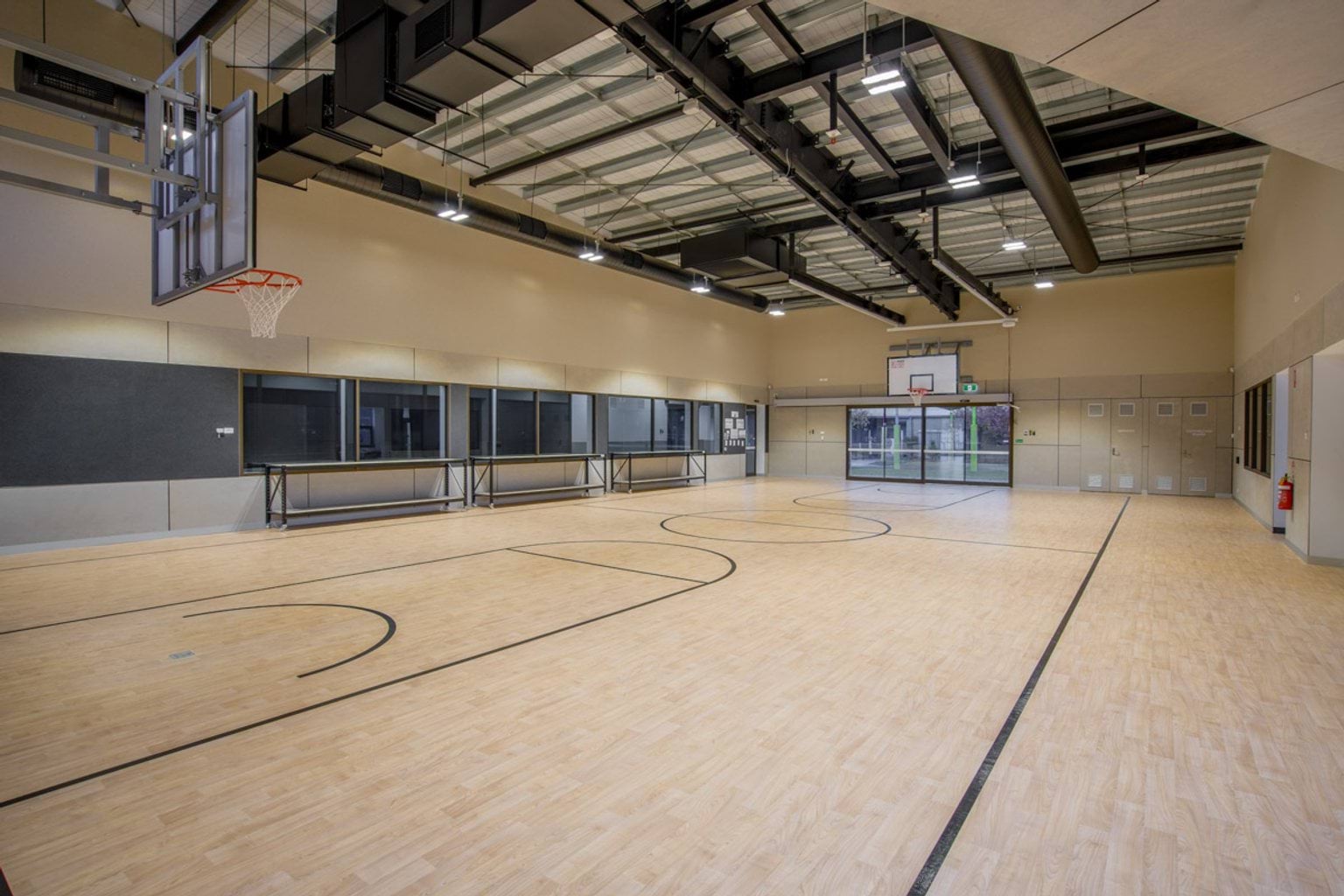 Photo of basketball court