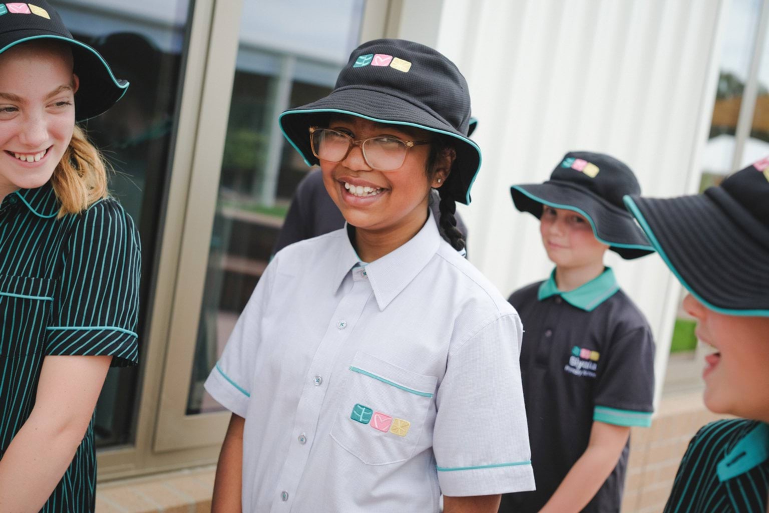 Excited for the first day of school