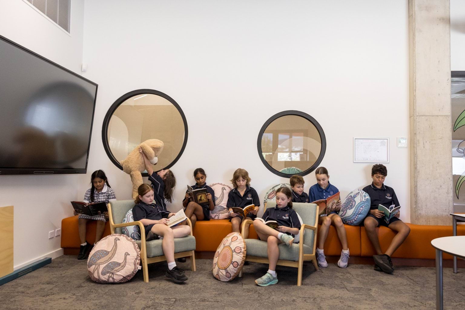 Enjoying a quiet moment