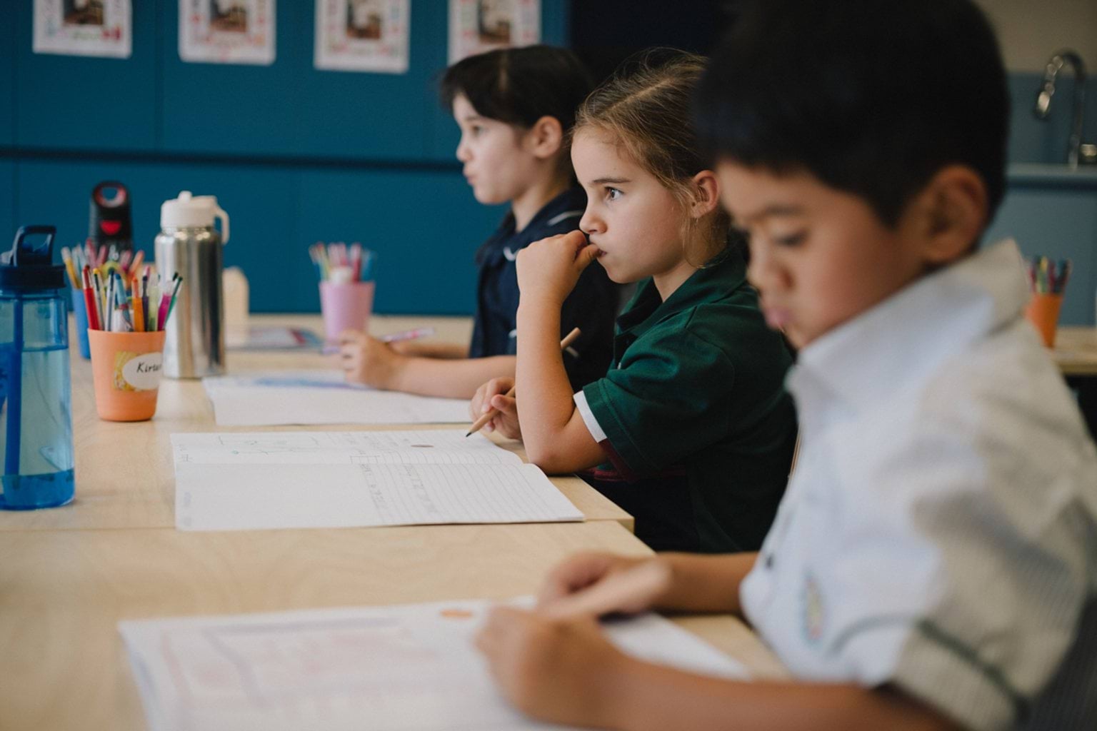 Working on a class activity